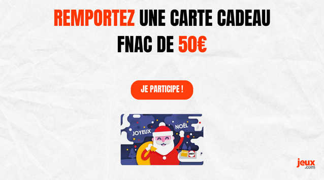 Gagnez une carte cadeau FNAC de 50€ ! 